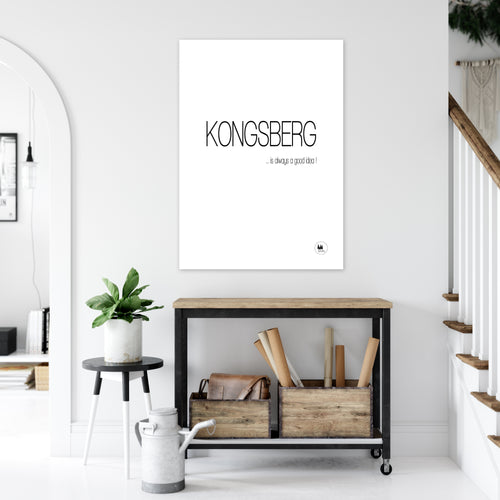 Plakat KONGSBERG - GOOD IDEA